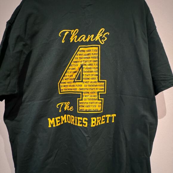 Broke Spoke “Thanks for the Memories Farve” Tee in XL - Picture 6 of 6